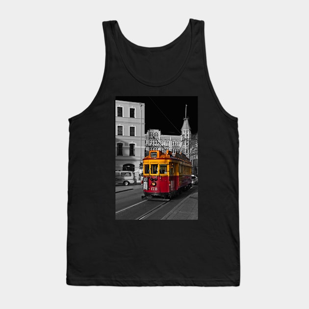 Christchurch Tram Tank Top by fotoWerner